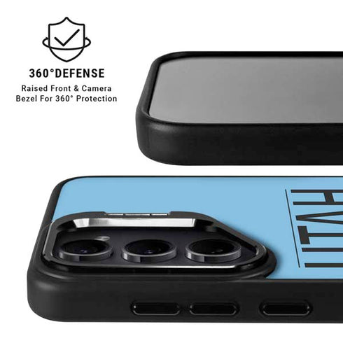 NHL Utah Mammoth Line-Up Series Galaxy S25 Kickstand Case